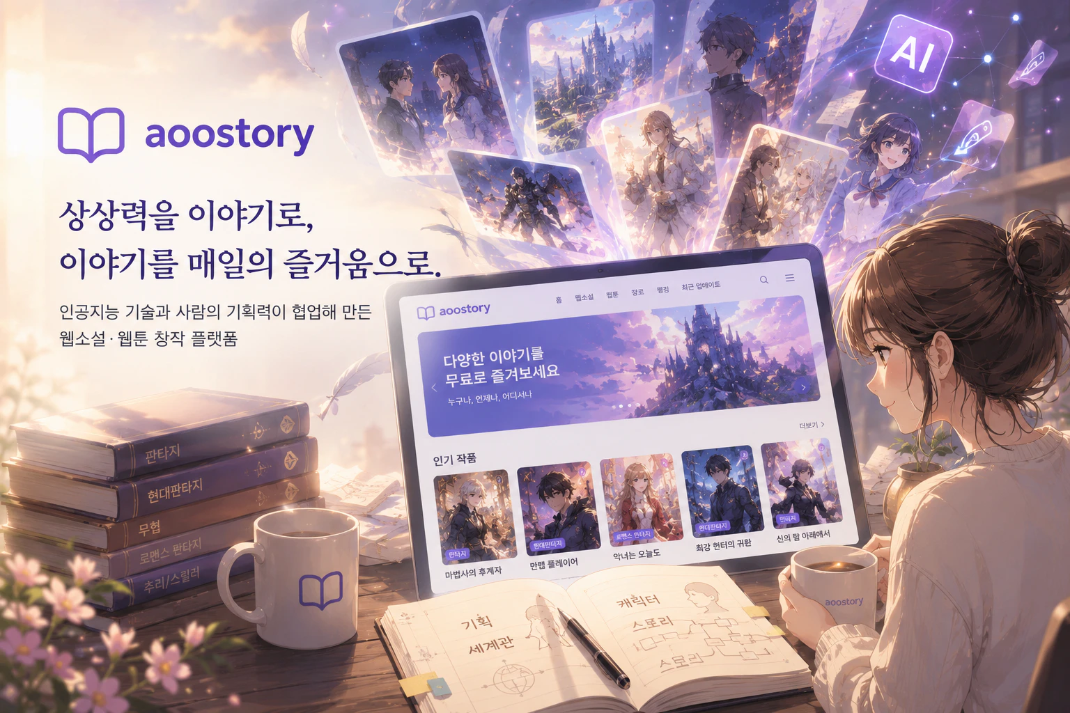 aoostory 소개 이미지