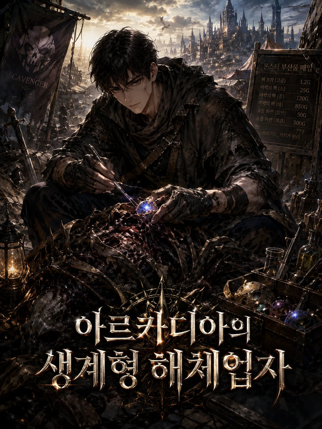 아르카디아의 생계형 해체업자 표지