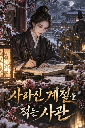 사라진 계절을 적는 사관 표지