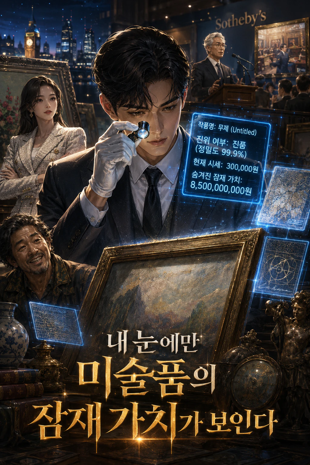 내 눈에만 미술품의 잠재 가치가 보인다 표지