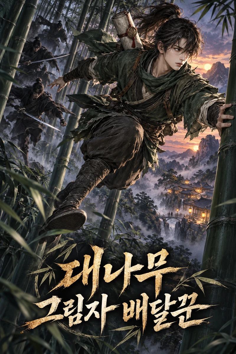 대나무 그림자 배달꾼 표지