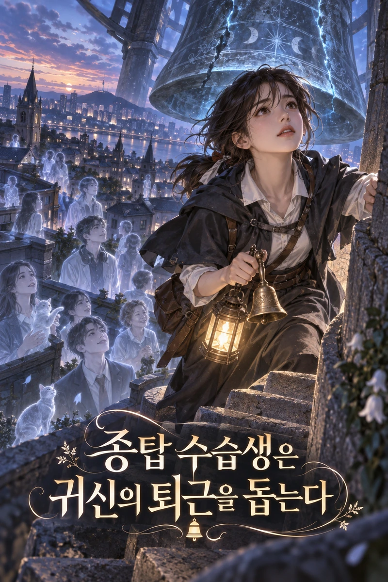 종탑 수습생은 귀신의 퇴근을 돕는다 표지