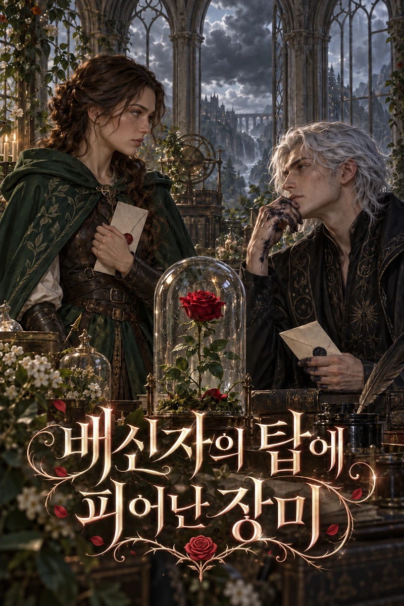 배신자의 탑에 피어난 장미 표지