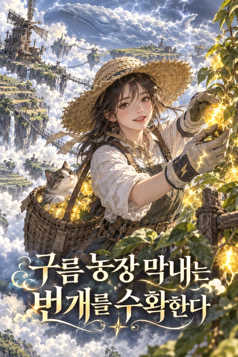 구름 농장 막내는 번개를 수확한다 표지