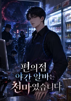 편의점 야간 알바는 천마였습니다 표지