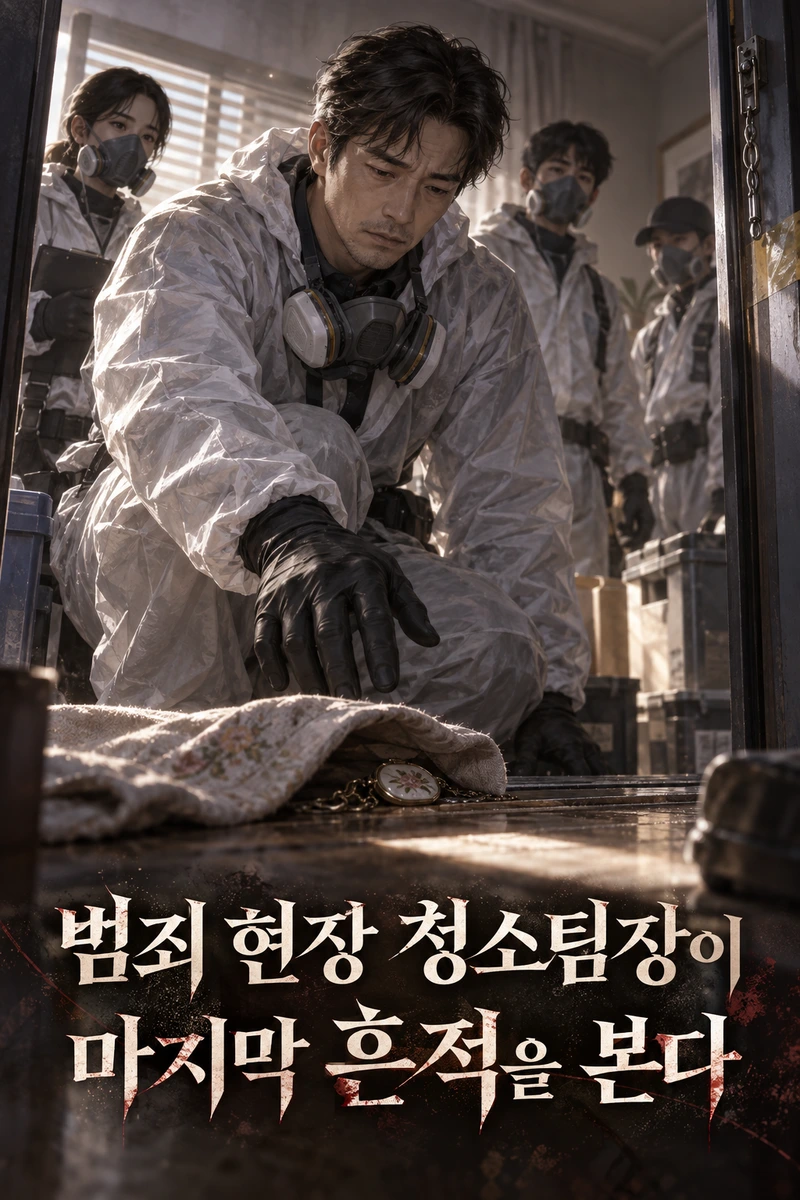 범죄 현장 청소팀장이 마지막 흔적을 본다 표지