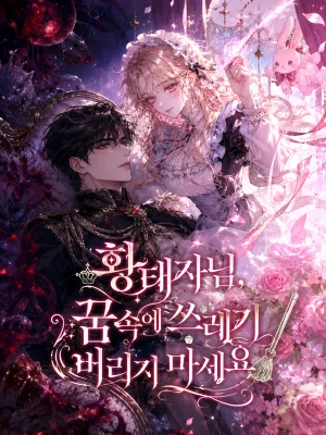 황태자님, 꿈속에 쓰레기 버리지 마세요 표지