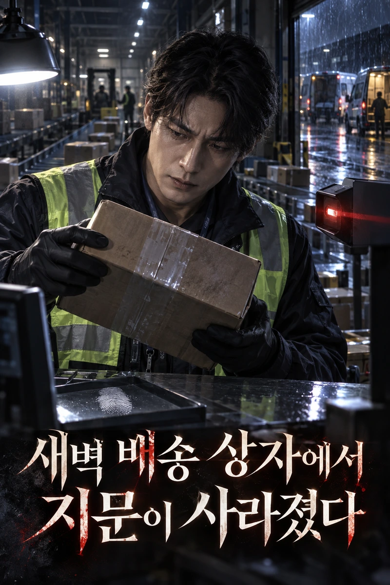 새벽 배송 상자에서 지문이 사라졌다 표지