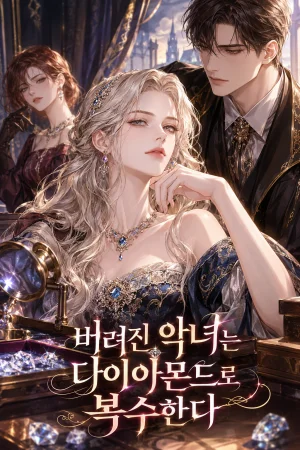 버려진 악녀는 다이아몬드로 복수한다 표지