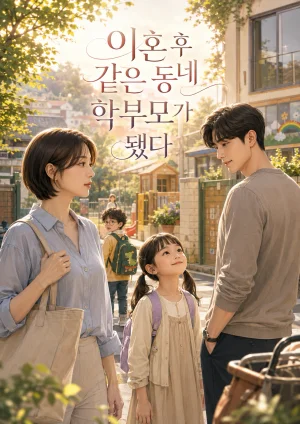 이혼 후 같은 동네 학부모가 됐다 표지