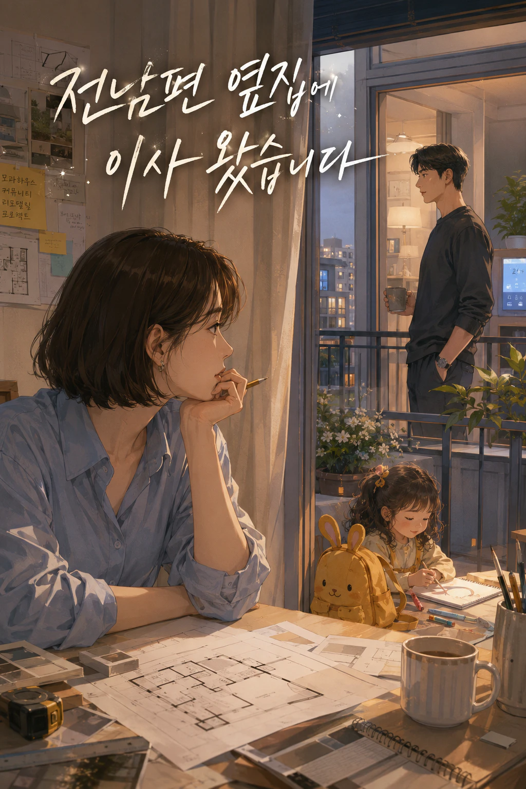 전남편 옆집에 이사 왔습니다 표지