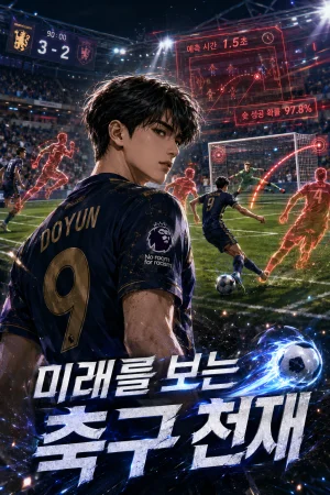 미래를 보는 전설의 골잡이 표지