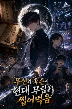 무신의 후손이 현대 무림을 씹어먹음 표지