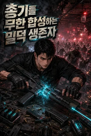 총기를 무한 합성하는 밀덕 생존자 표지