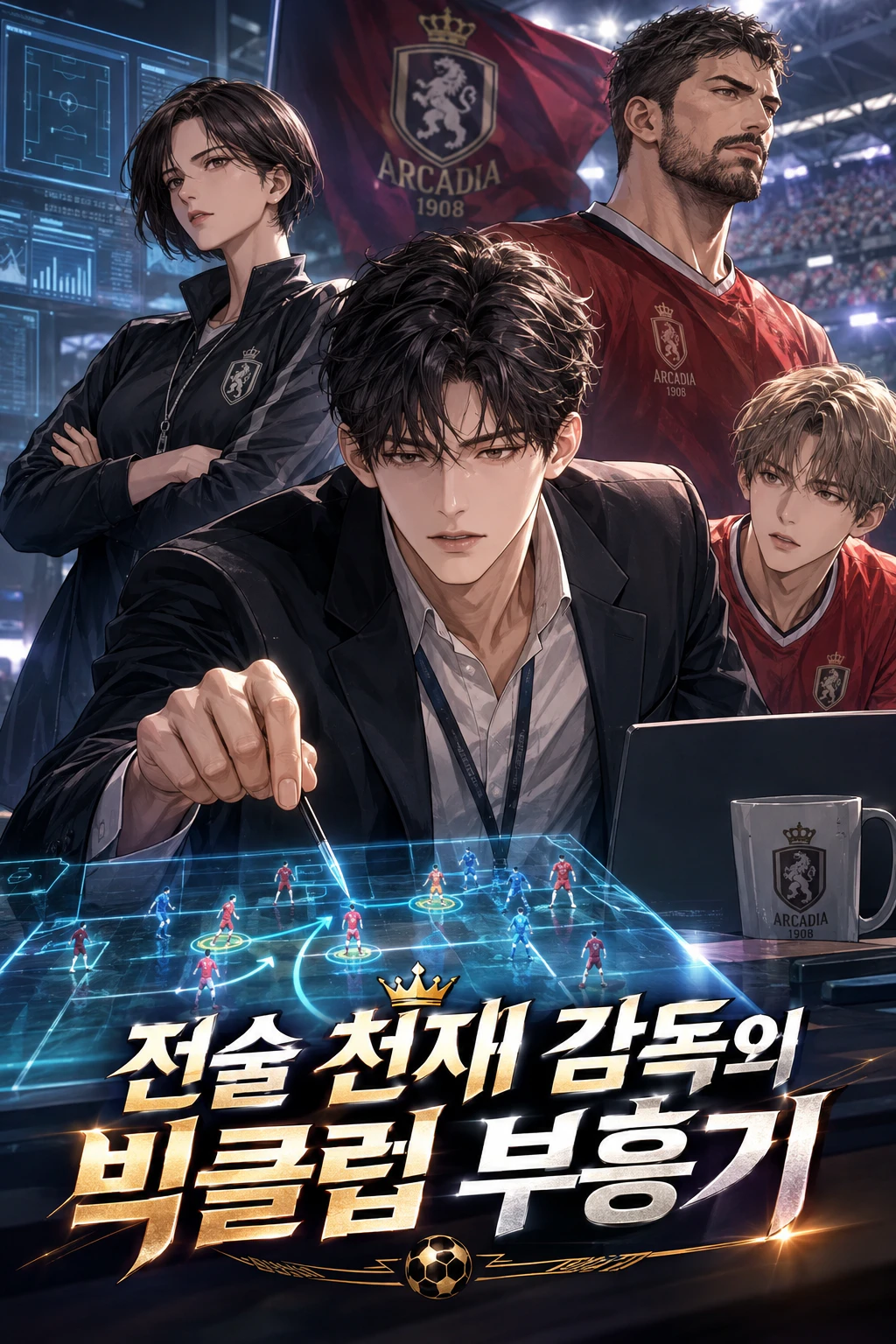 전술 천재 감독의 빅클럽 부흥기 표지
