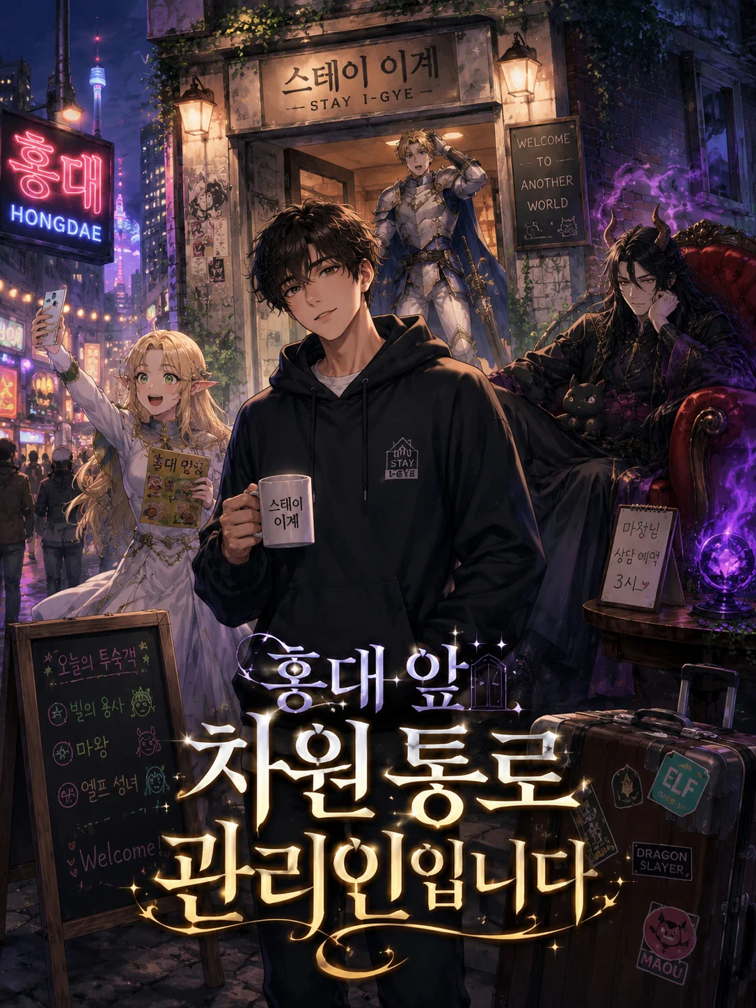 홍대 앞 차원 통로 관리인입니다 표지