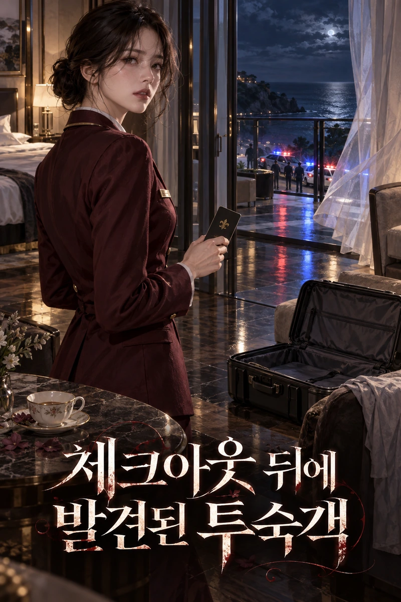 체크아웃 뒤에 발견된 투숙객 표지
