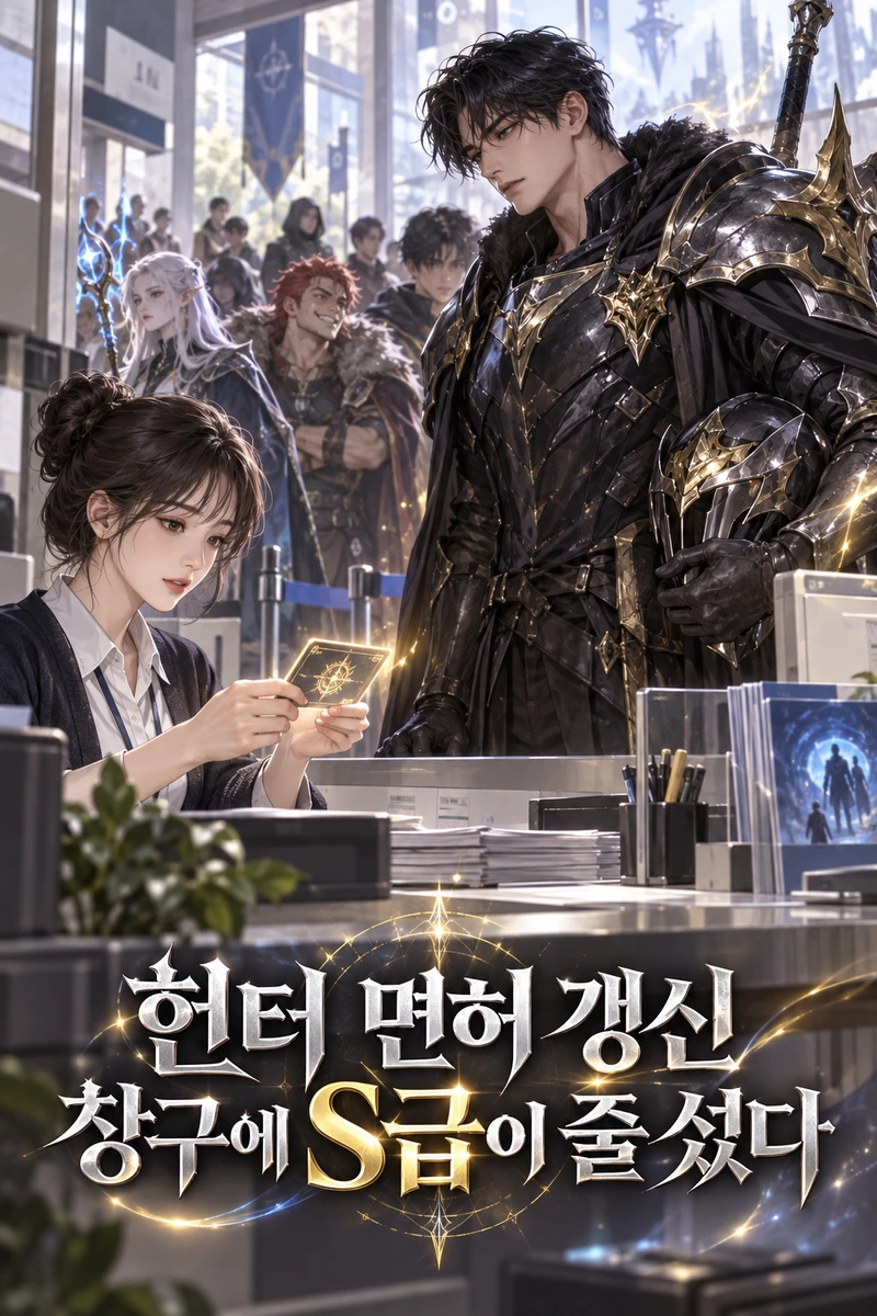 헌터 면허 갱신 창구에 S급이 줄 섰다 표지
