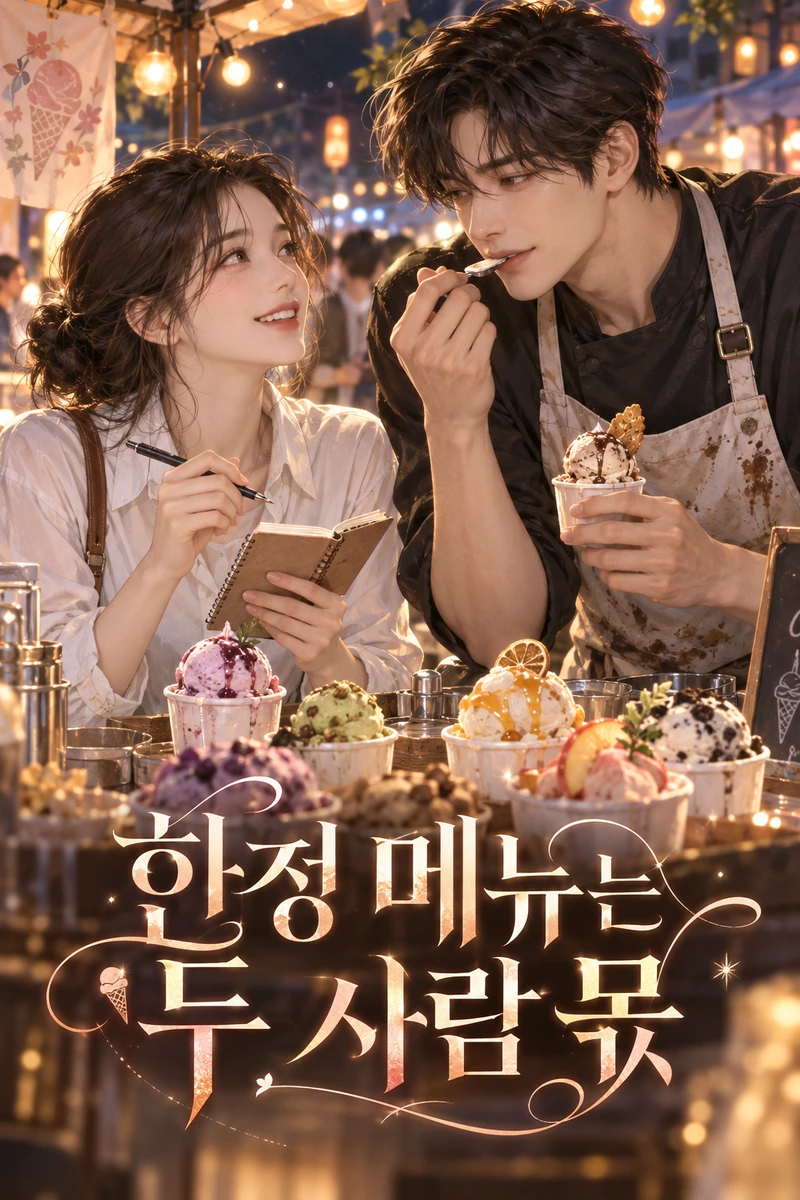 한정 메뉴는 두 사람 몫 표지
