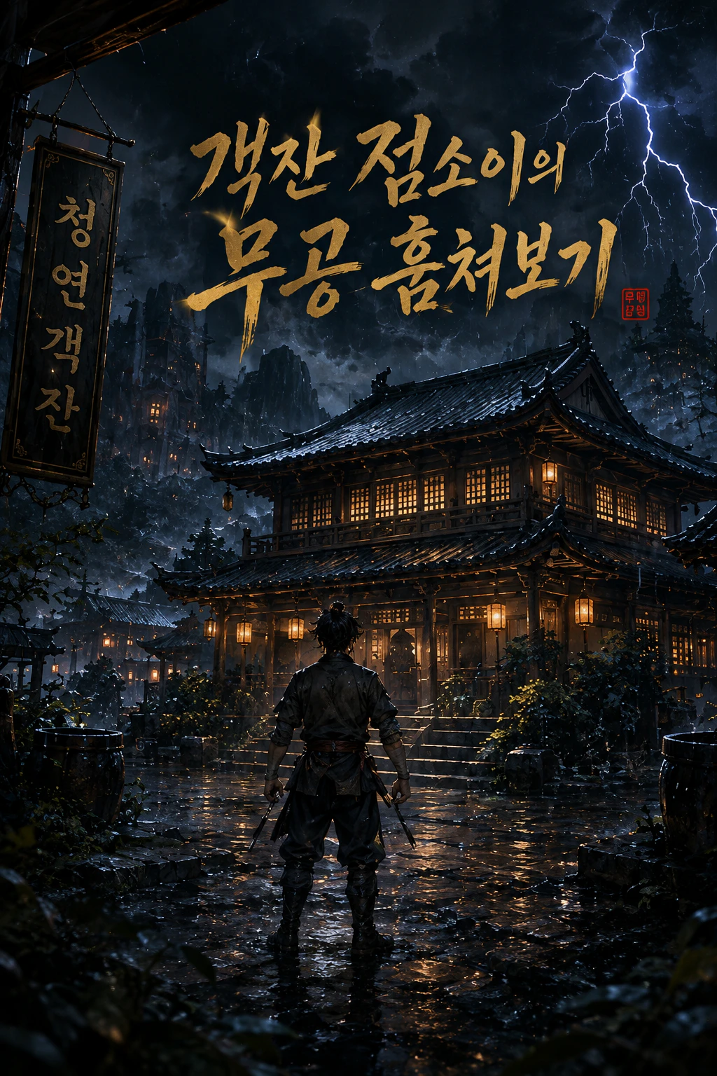 객잔 점소이의 무공 훔쳐보기 표지