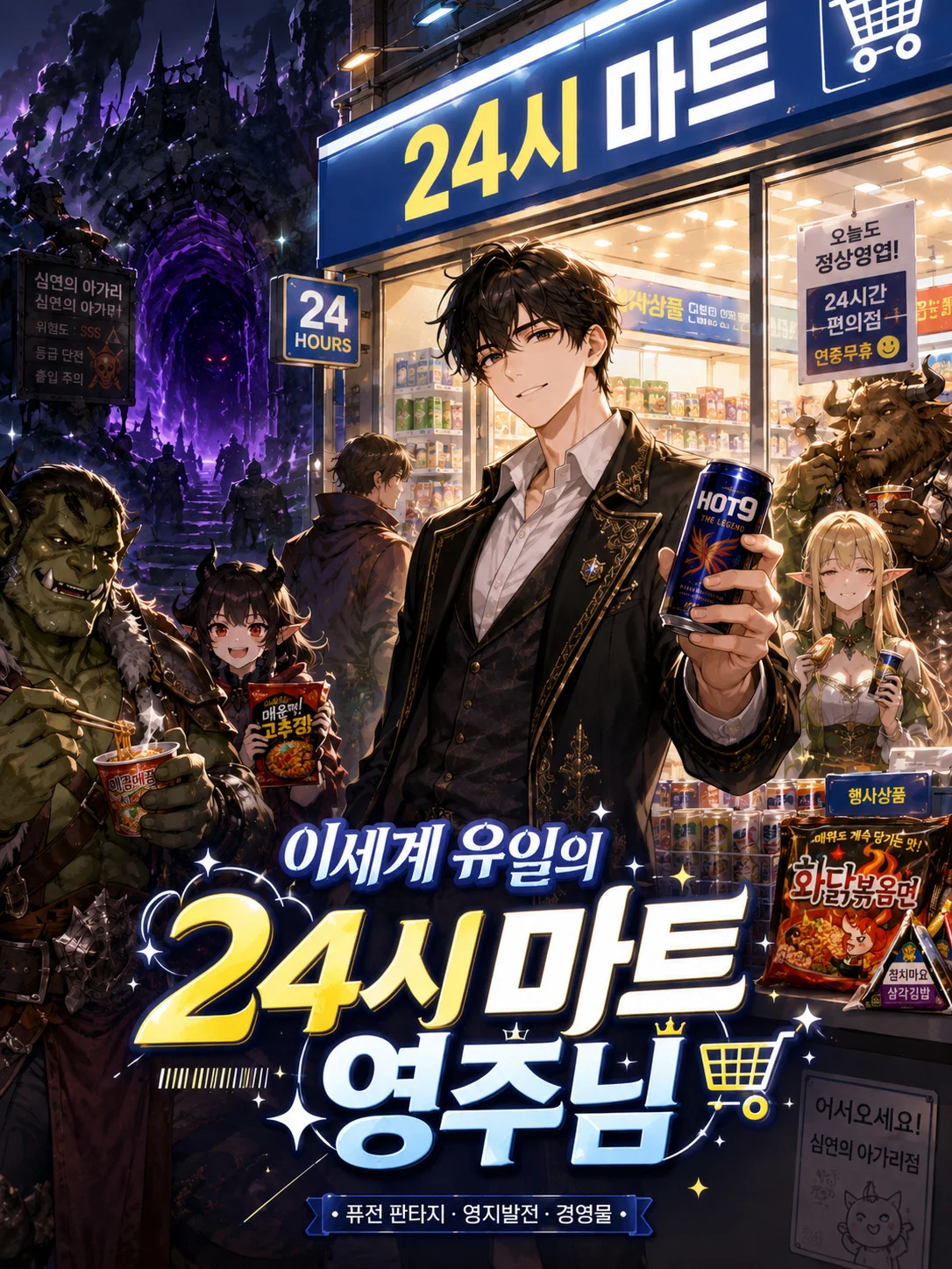 이세계 유일의 24시 마트 영주님 표지