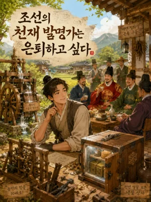 조선의 천재 발명가는 은퇴하고 싶다 표지