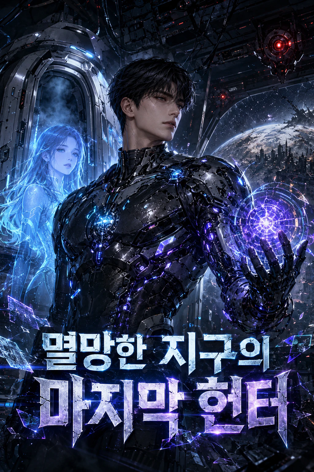 멸망한 지구의 마지막 헌터 표지