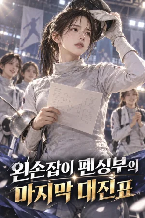 왼손잡이 펜싱부의 마지막 대진표 표지