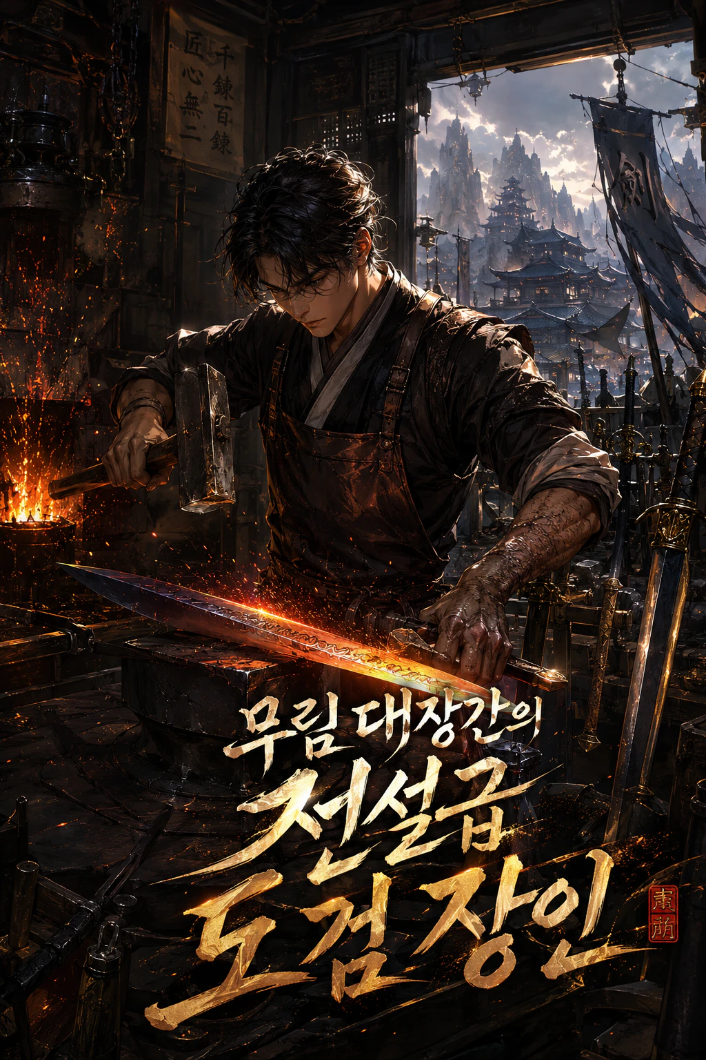 무림 대장간의 전설급 도검 장인 표지