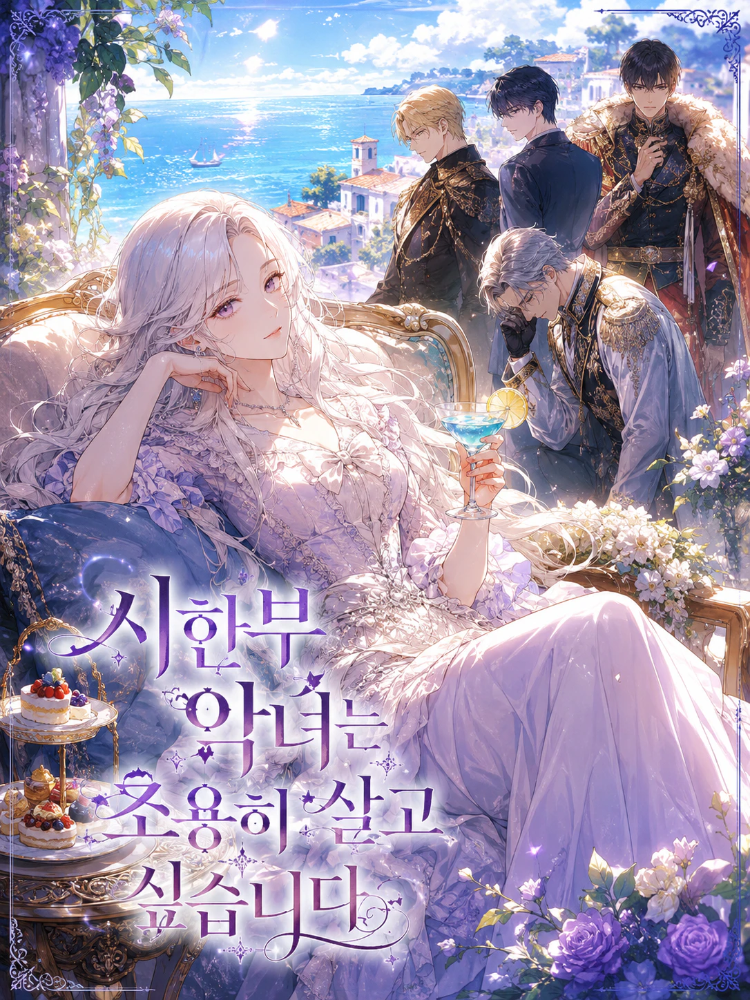 시한부 악녀는 조용히 살고 싶습니다 표지