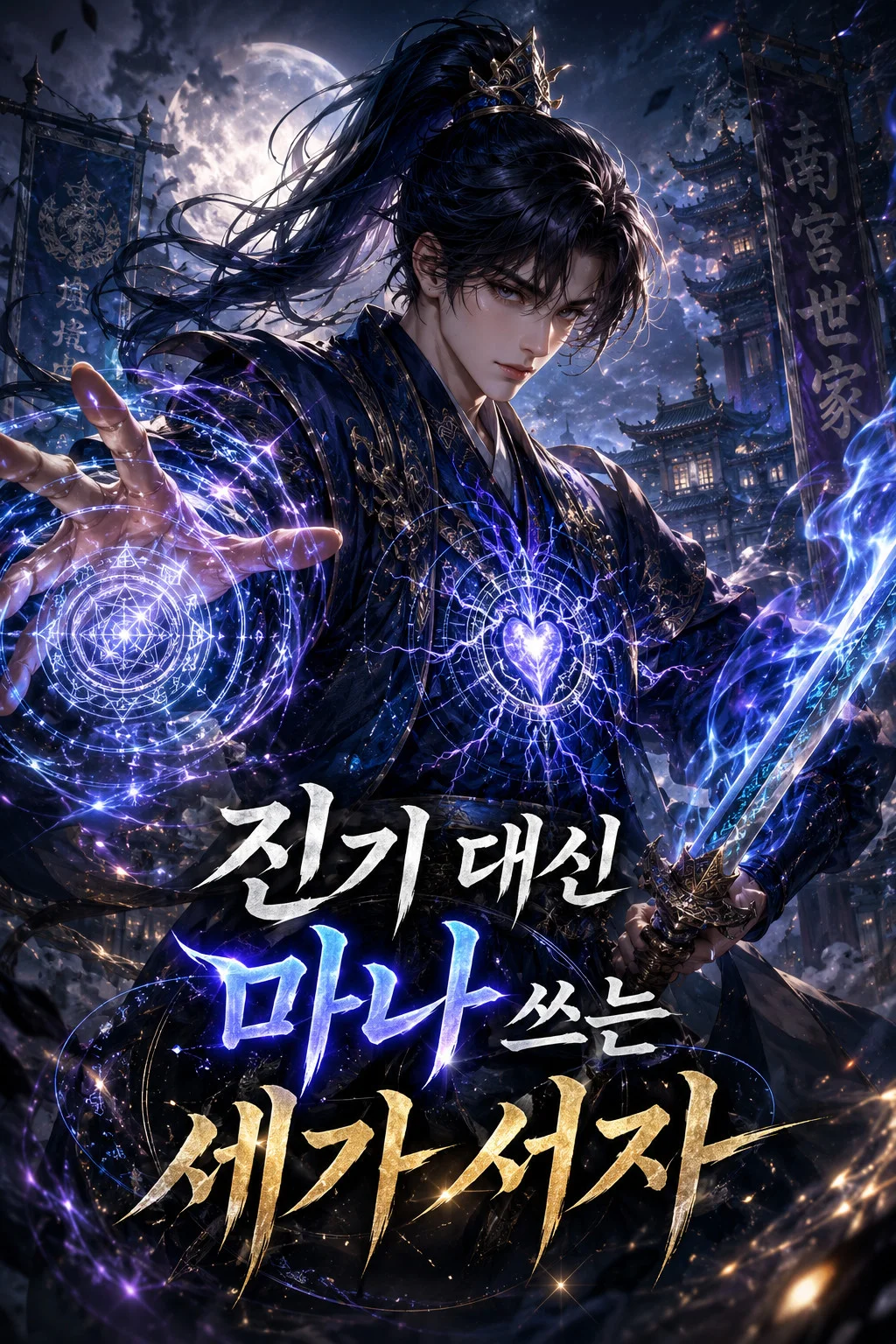 진기 대신 마나 쓰는 세가 서자 표지