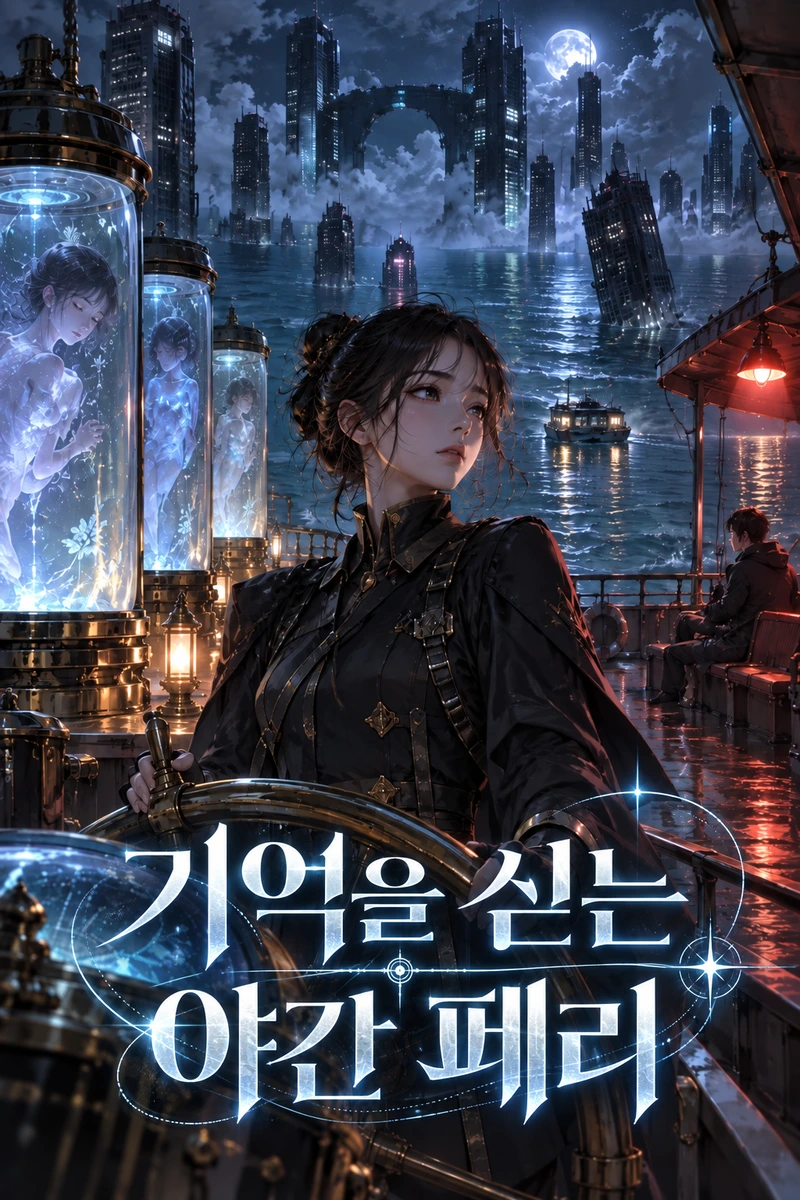 기억을 싣는 야간 페리 표지