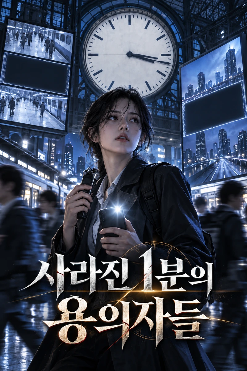 사라진 1분의 용의자들 표지