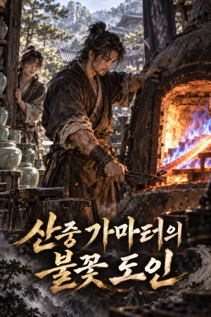 산중 가마터의 불꽃 도인 표지