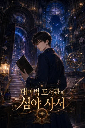 대마법 도서관의 심야 사서 표지