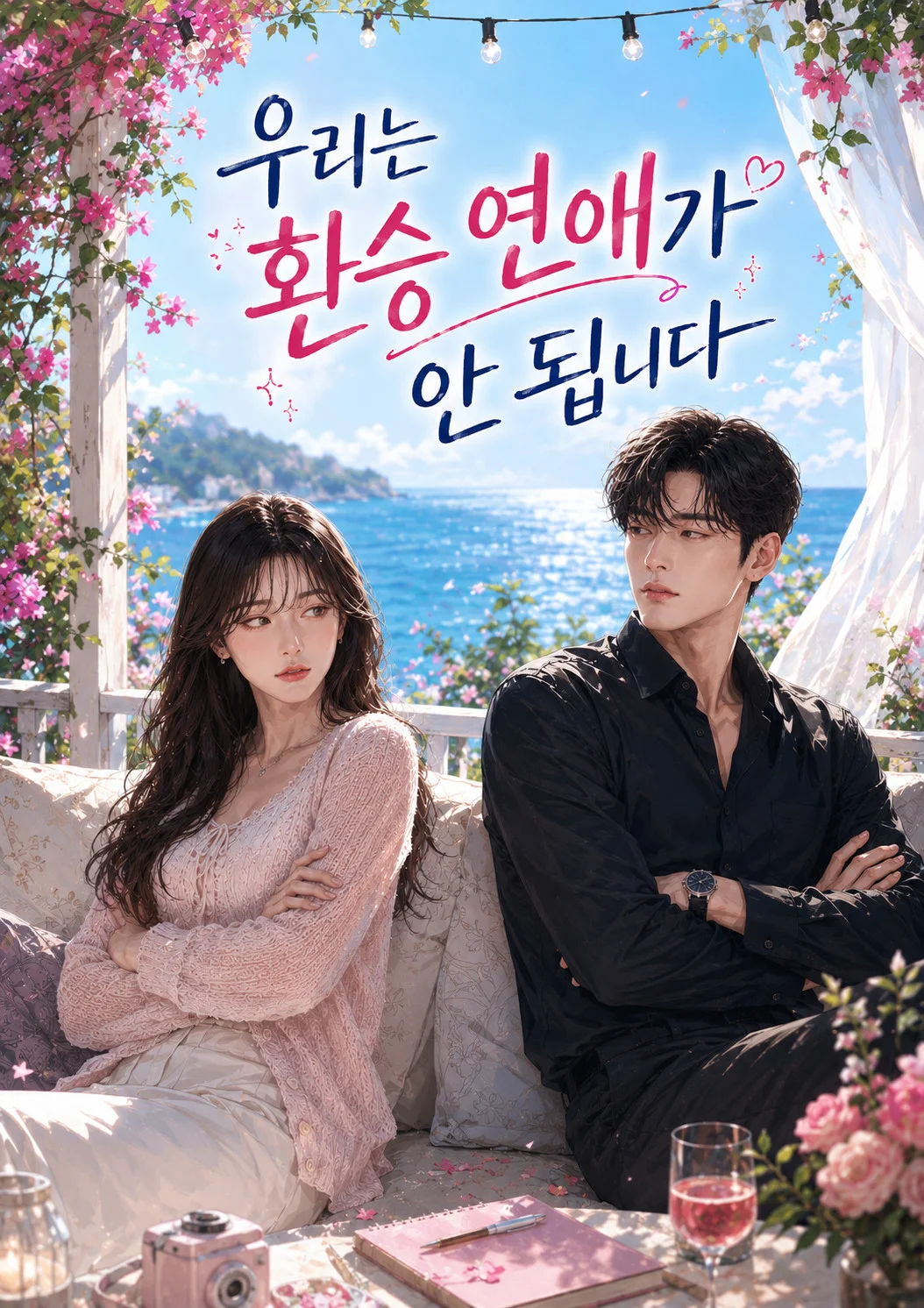 우리는 환승 연애가 안 됩니다 표지