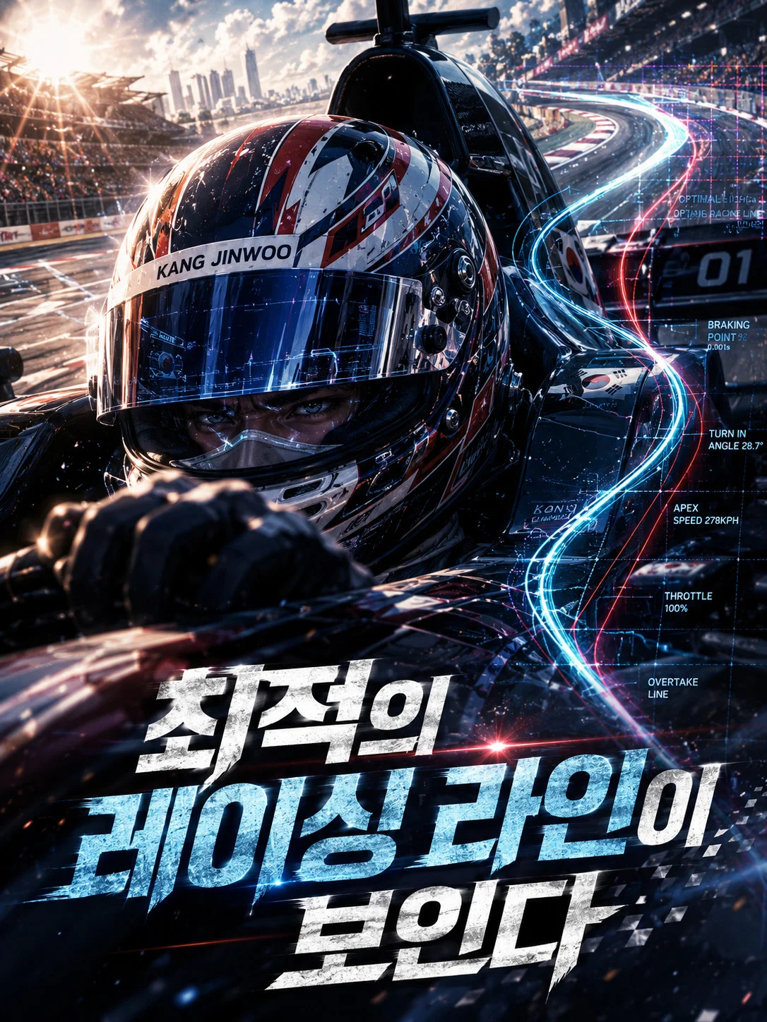 최적의 레이싱 라인이 보인다 표지