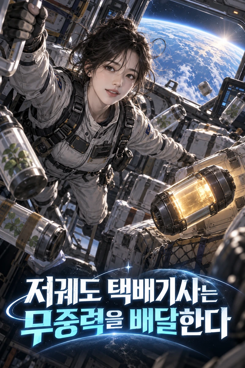 저궤도 택배기사는 무중력을 배달한다 표지