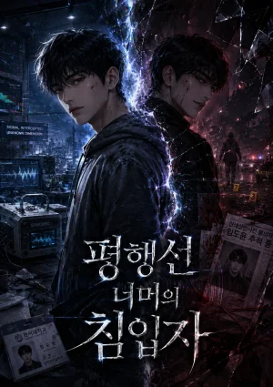 평행선 너머의 침입자 표지