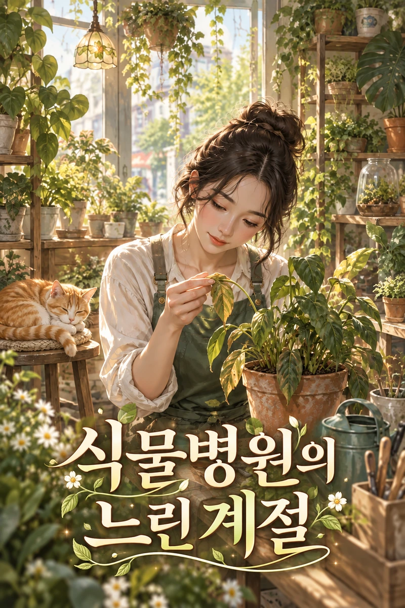 식물병원의 느린 계절 표지