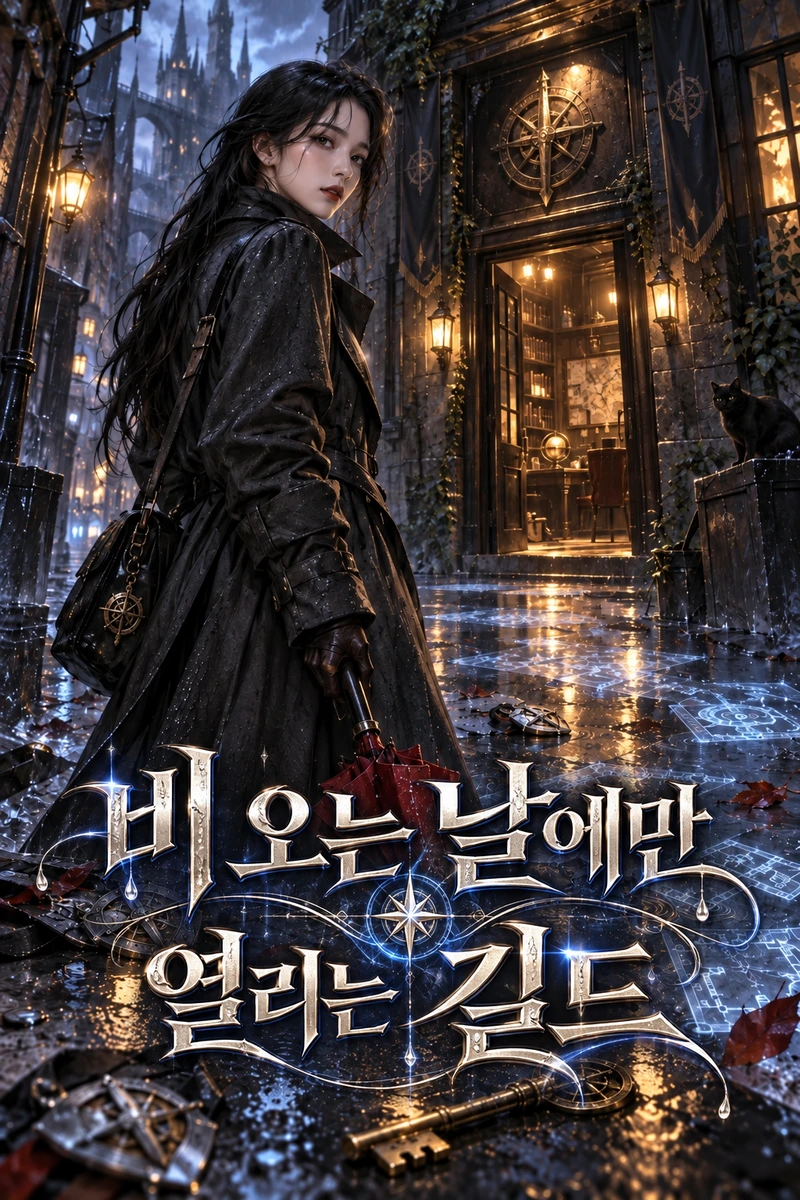 비 오는 날에만 열리는 길드 표지