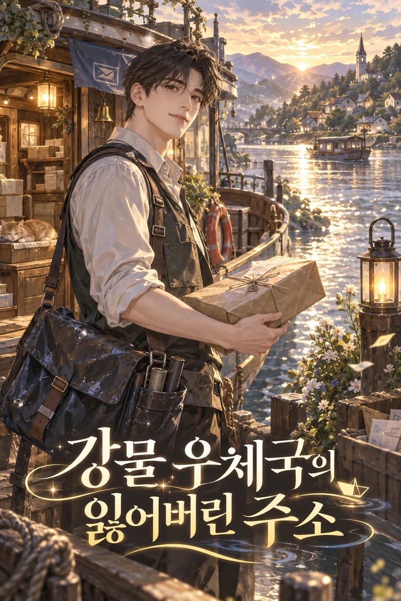 강물 우체국의 잃어버린 주소 표지