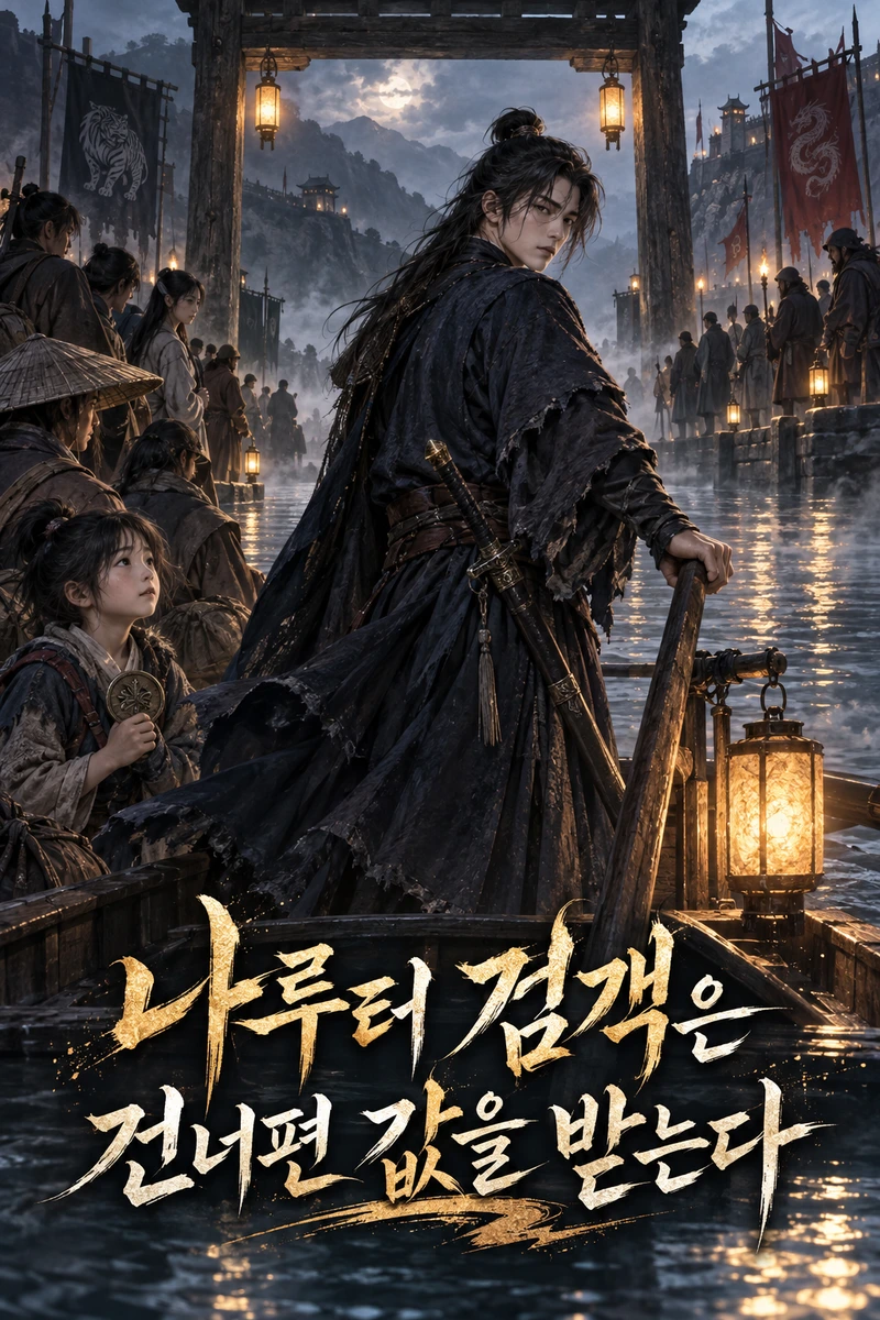 나루터 검객은 건너편 값을 받는다 표지