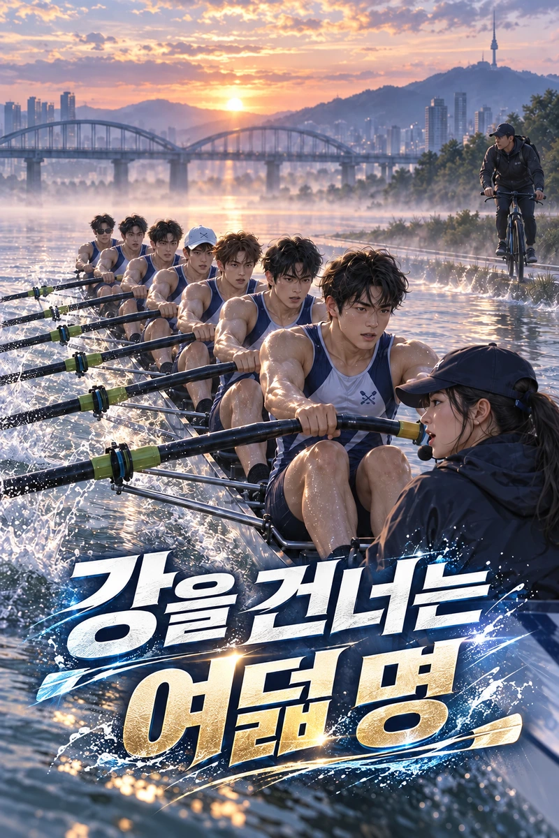 강을 건너는 여덟 명 표지
