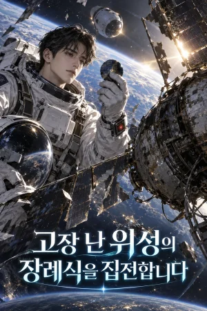 고장 난 위성의 장례식을 집전합니다 표지