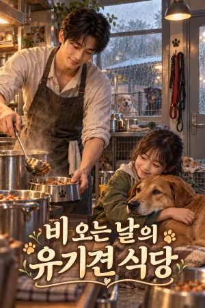 비 오는 날의 유기견 식당 표지