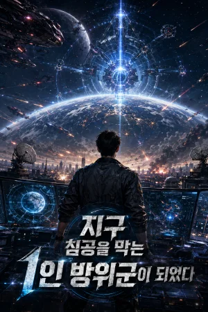 지구 침공을 막는 1인 방위군이 되었다 표지