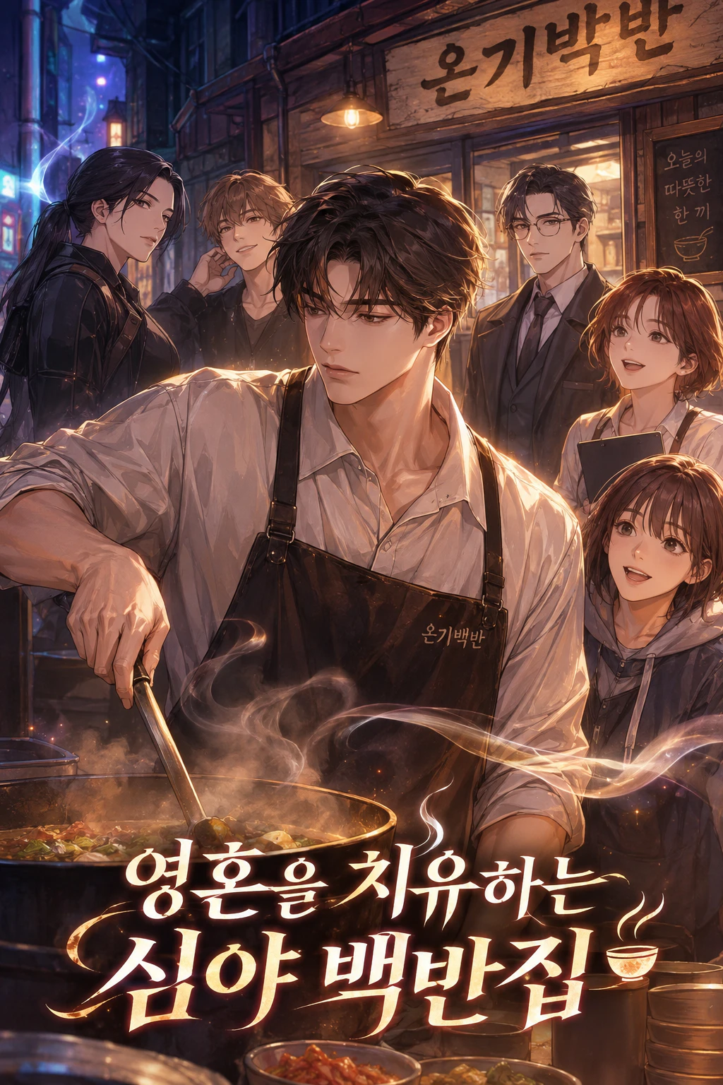 영혼을 치유하는 심야 백반집 표지