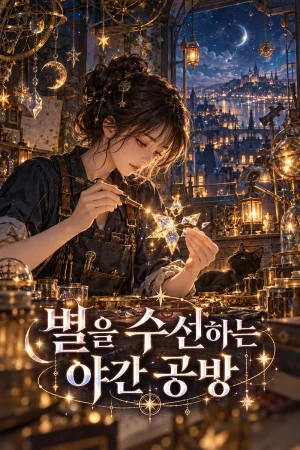 별을 수선하는 야간 공방 표지