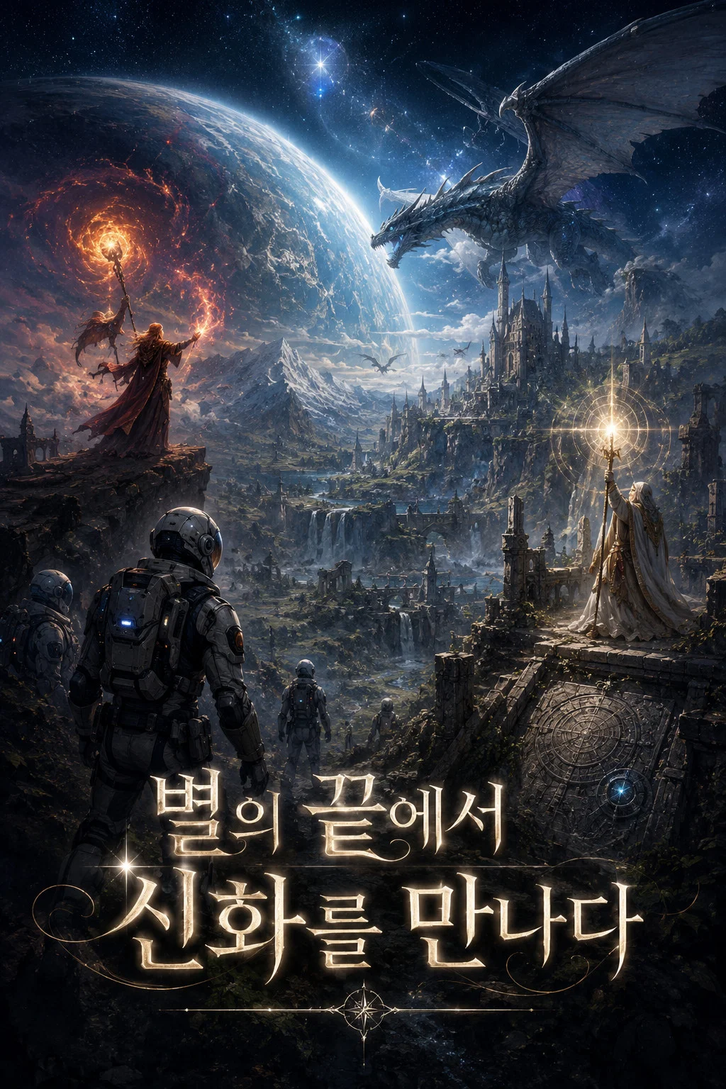 별의 끝에서 신화를 만나다 표지